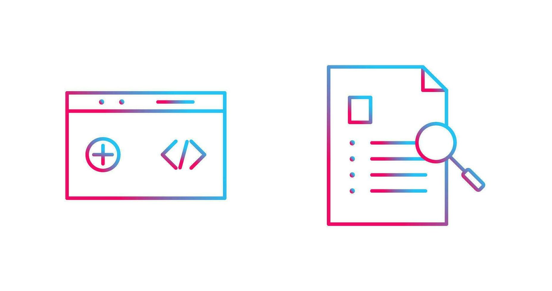 clean code and case study Icon vector