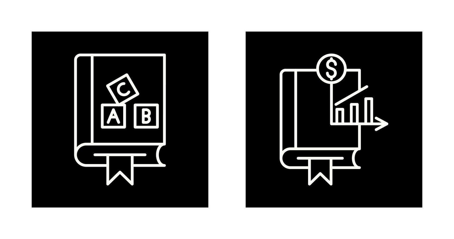 Business and Alphabet Icon vector