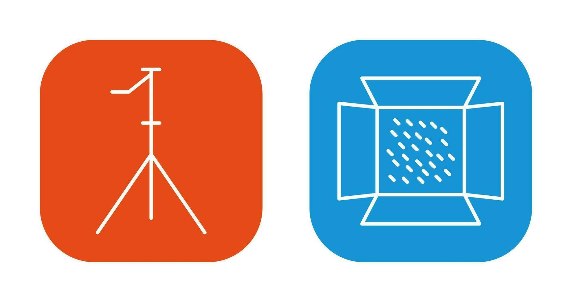 stand and light Icon vector