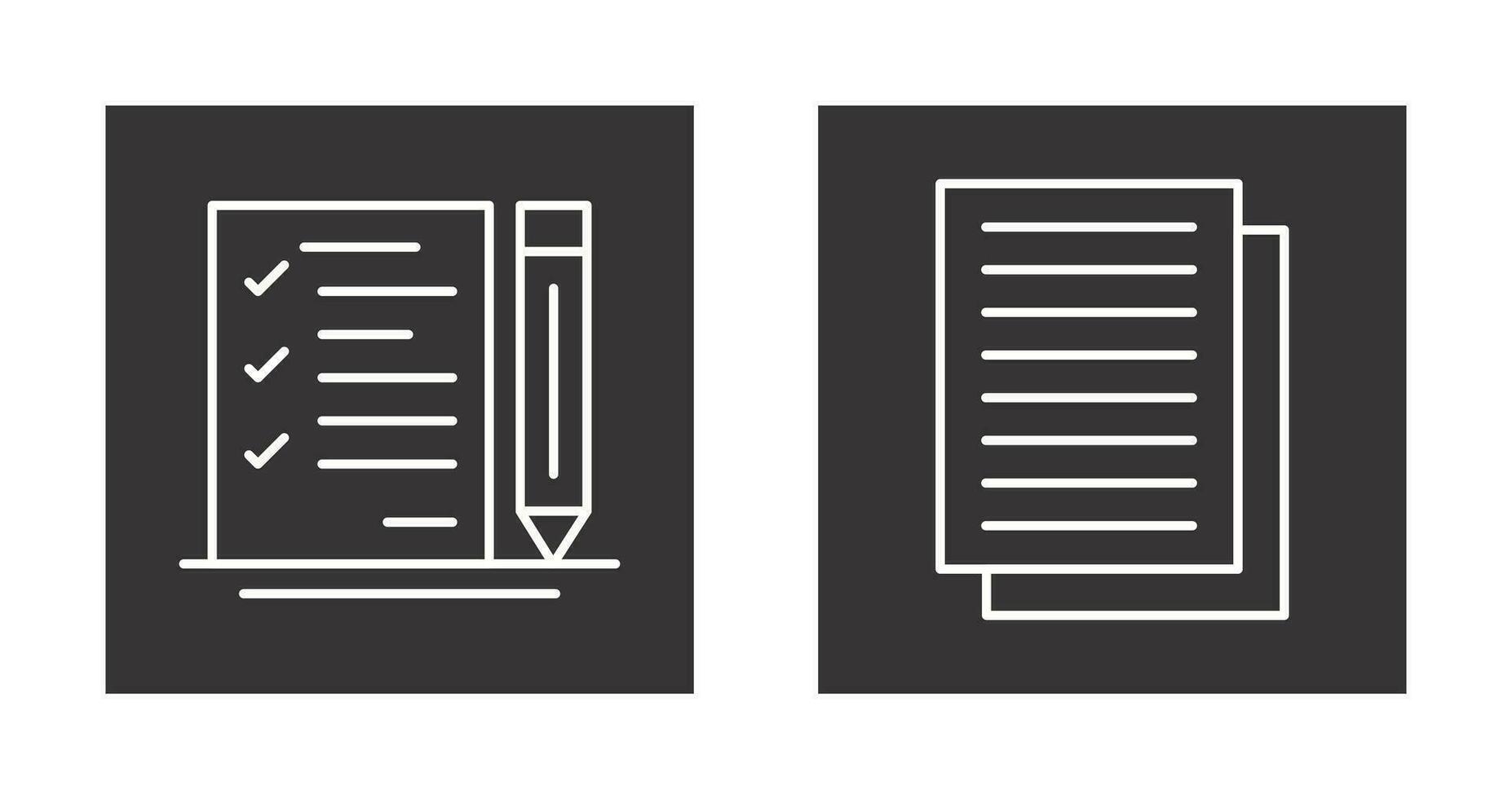 Agreement and Document Icon vector