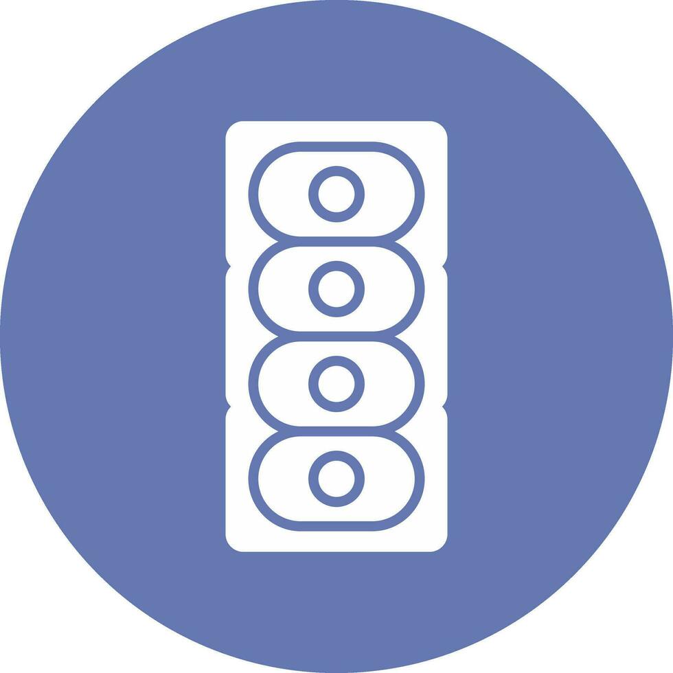 Colonial Diatom Vector Icon