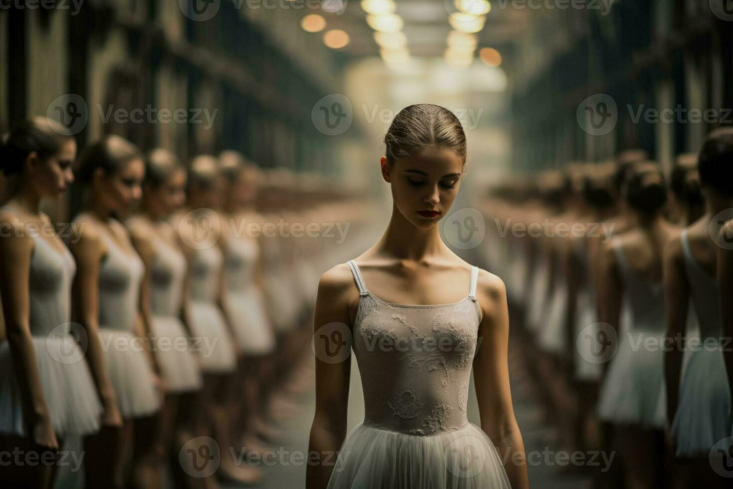 Ballerinas at the repetition photo