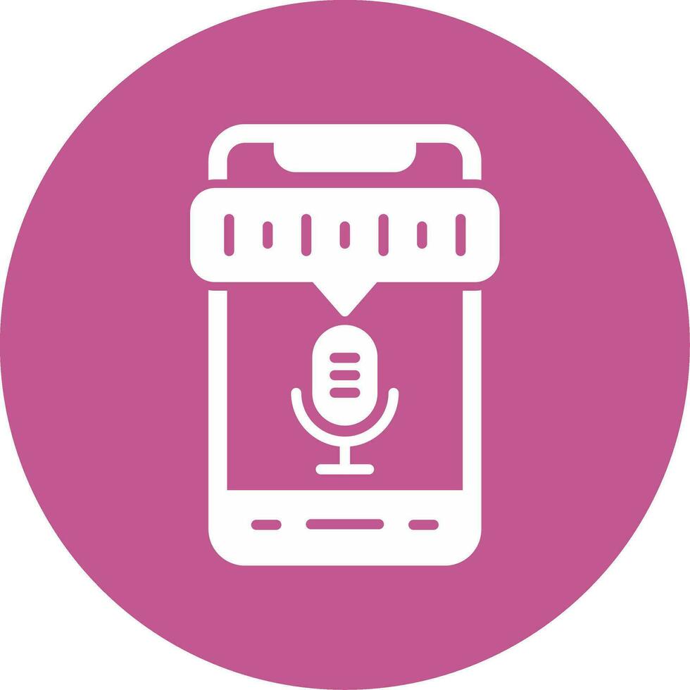 Voice Recorder Vector Icon