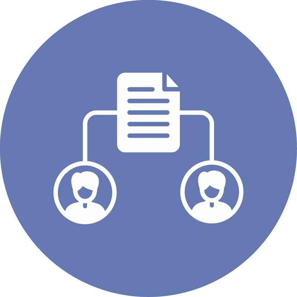 File Share Vector Icon