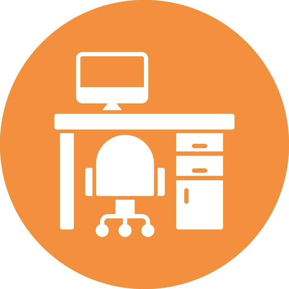 Workplace Vector Icon