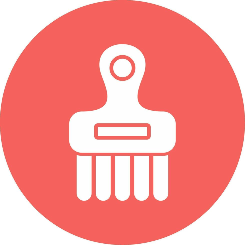 Afro Comb Vector Icon