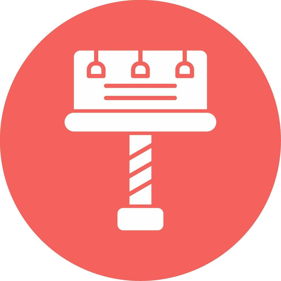 Billboard Vector Icon