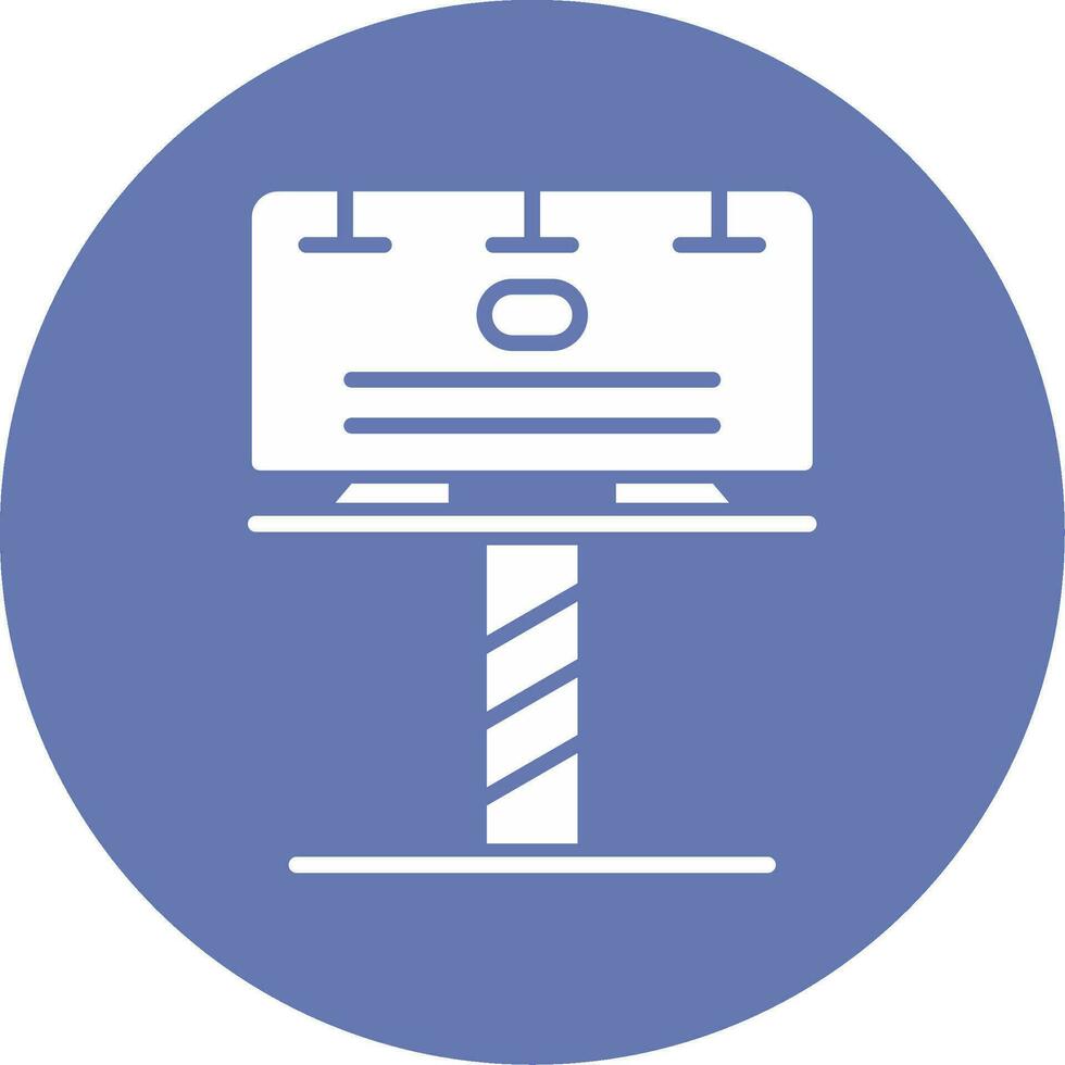 Billboard Vector Icon