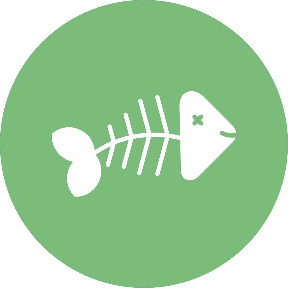 Fishbone Vector Icon
