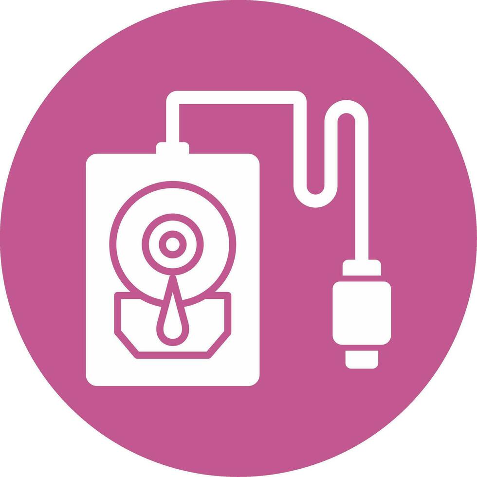 Hard Disk Vector Icon