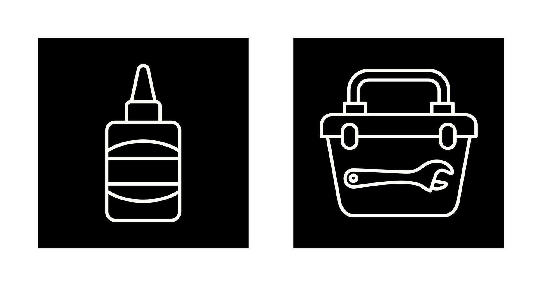 Glue and construction Icon vector