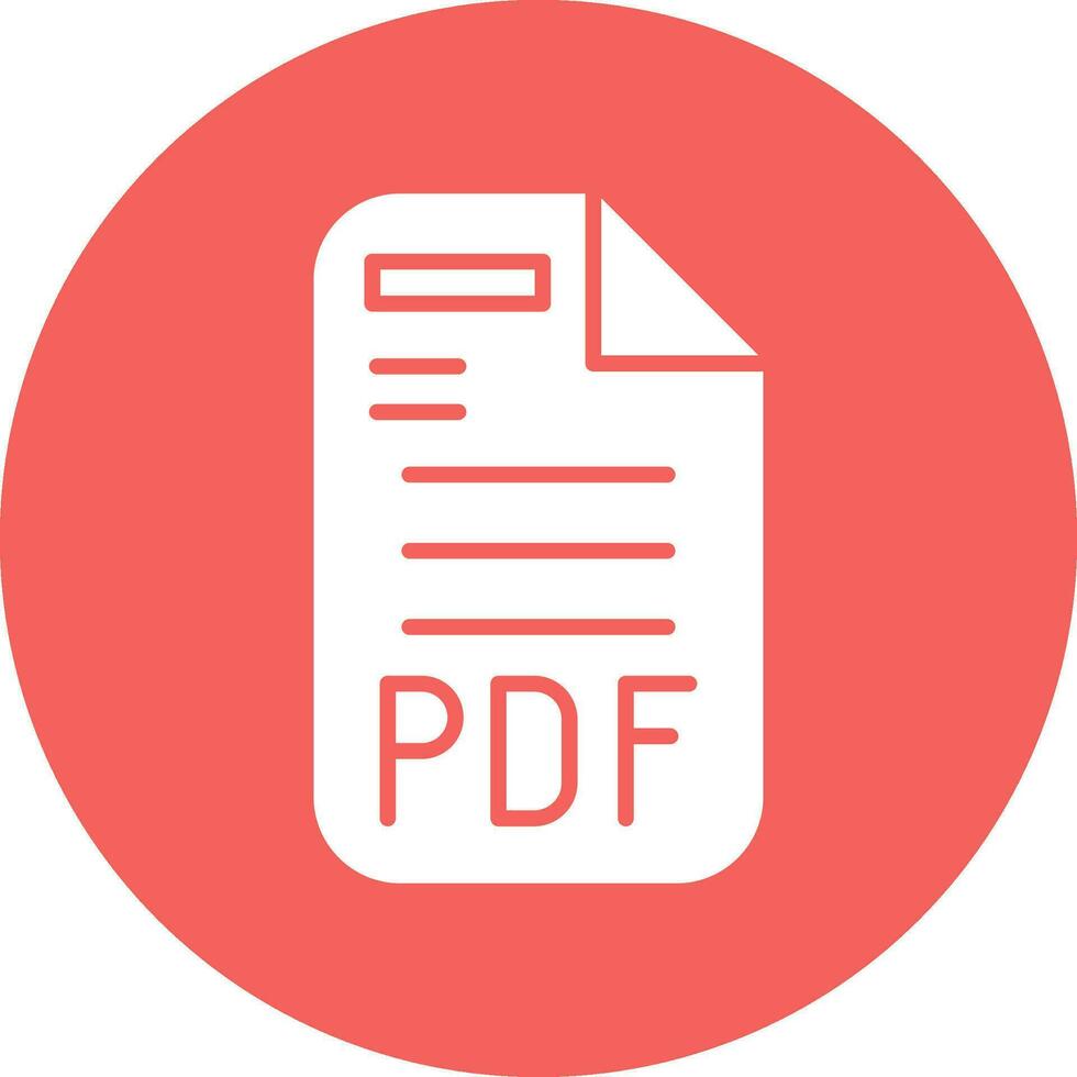 Pdf Vector Icon