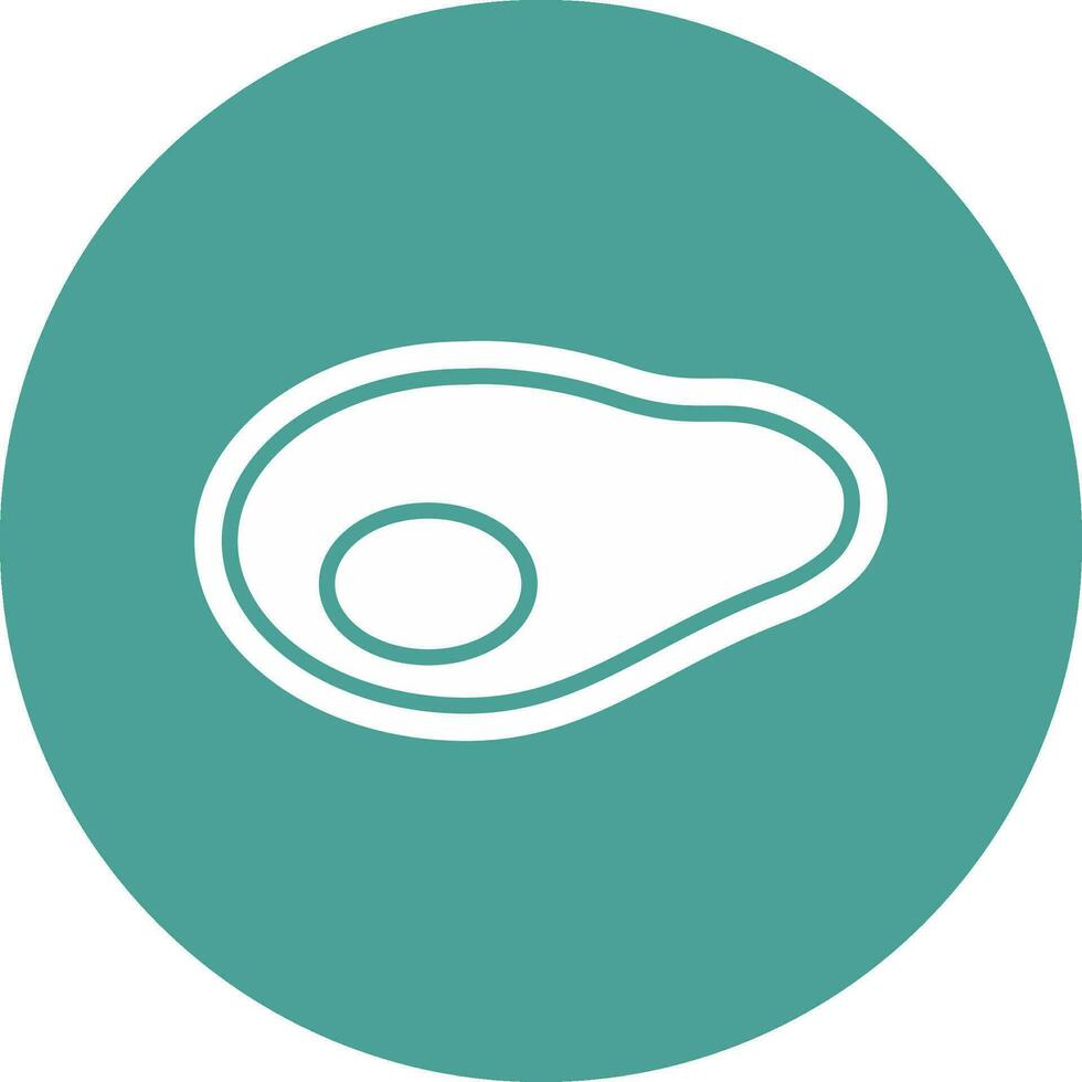 Fried Egg Vector Icon