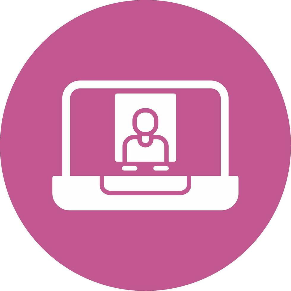 Videocall Vector Icon