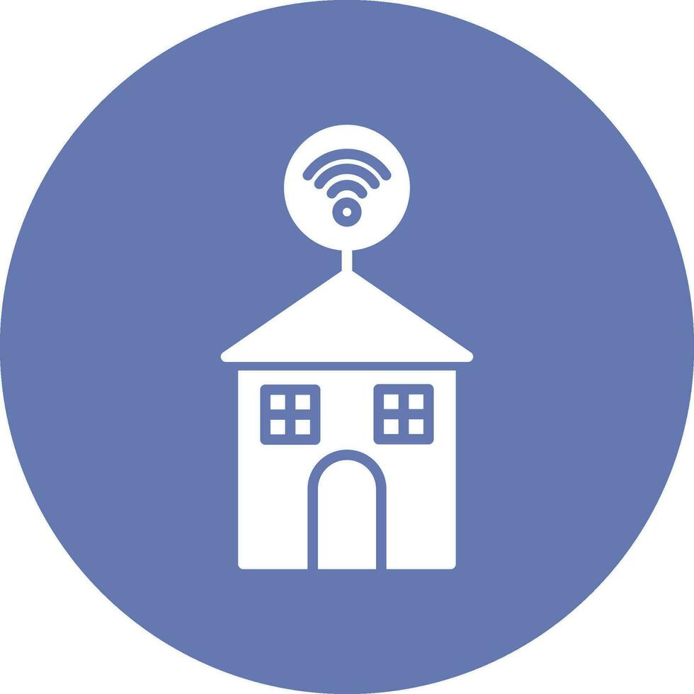 Smart House Vector Icon
