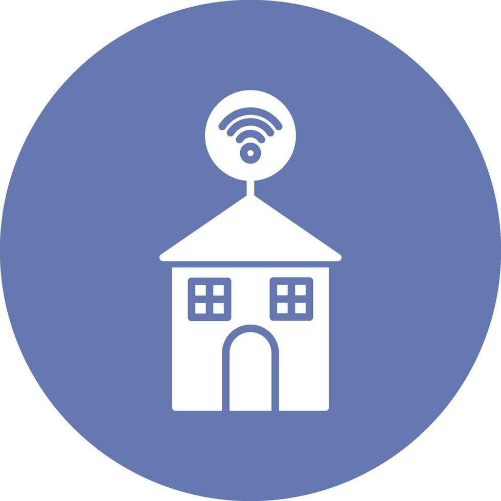 Smart House Vector Icon