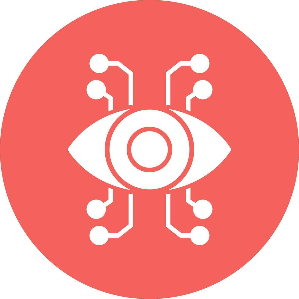 Bionic Eye Vector Icon