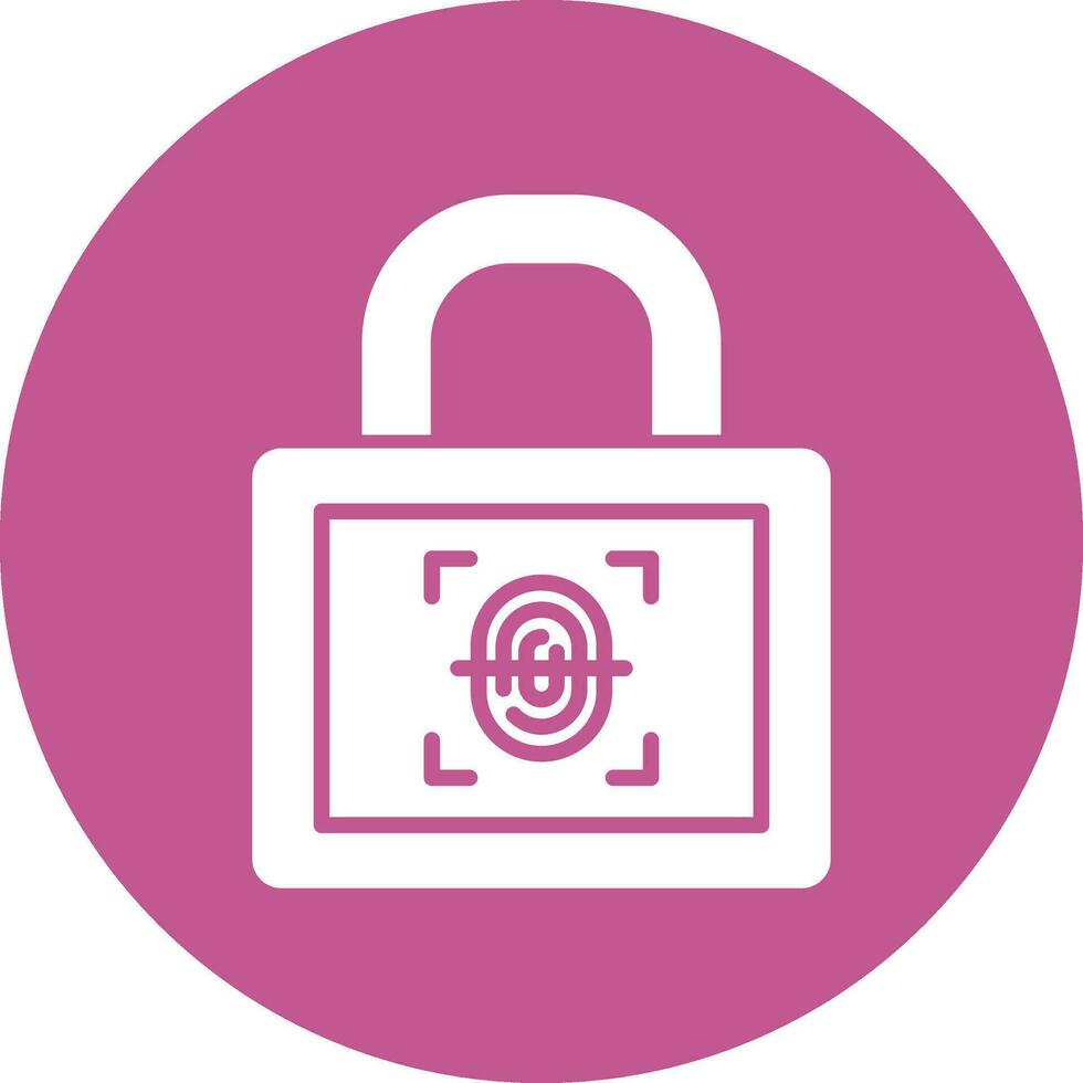 Fingerprint Vector Icon