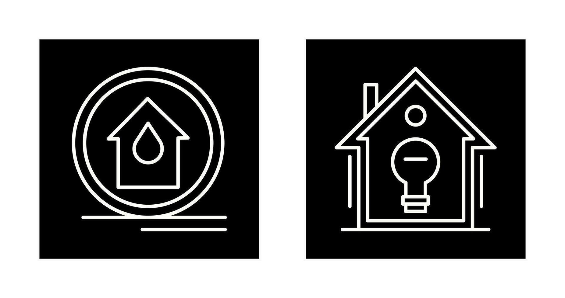 Fire Alarm and Home Automation Icon vector