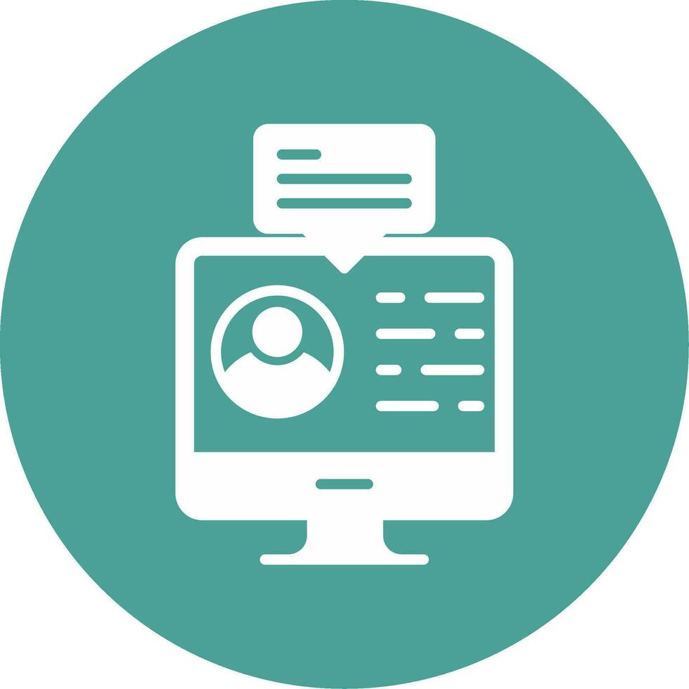 Digital Assistant Vector Icon