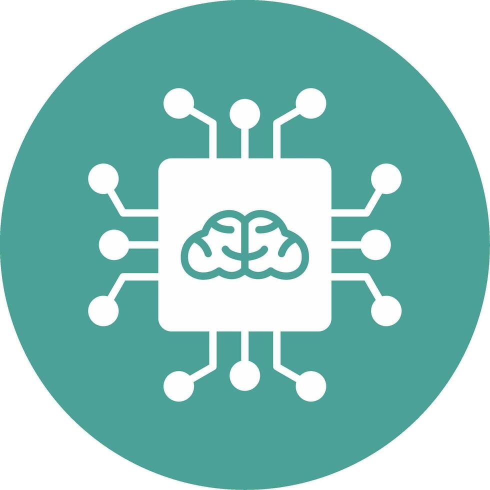 Artificial Intelligence Vector Icon