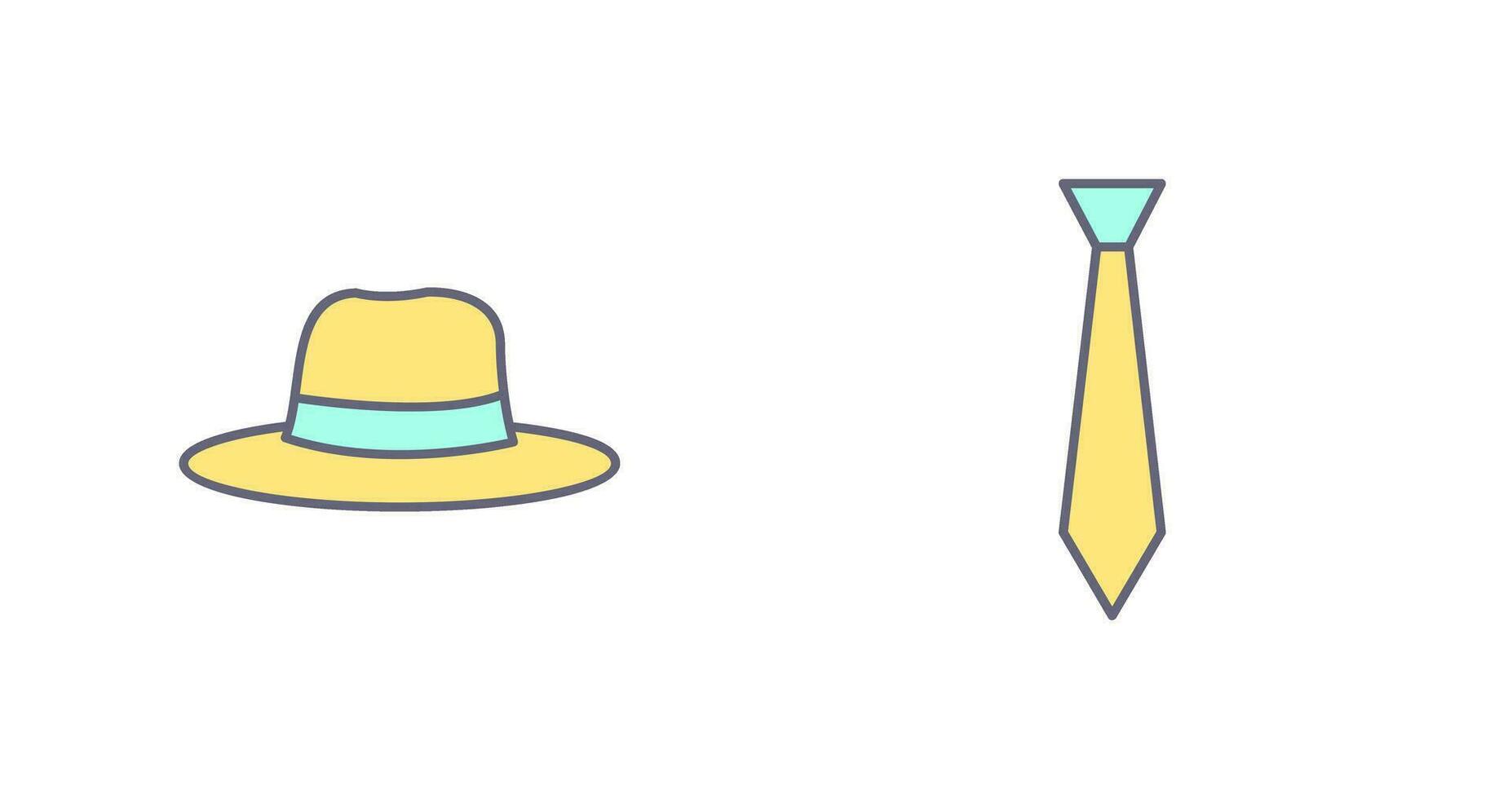 Woman and Tie Icon vector