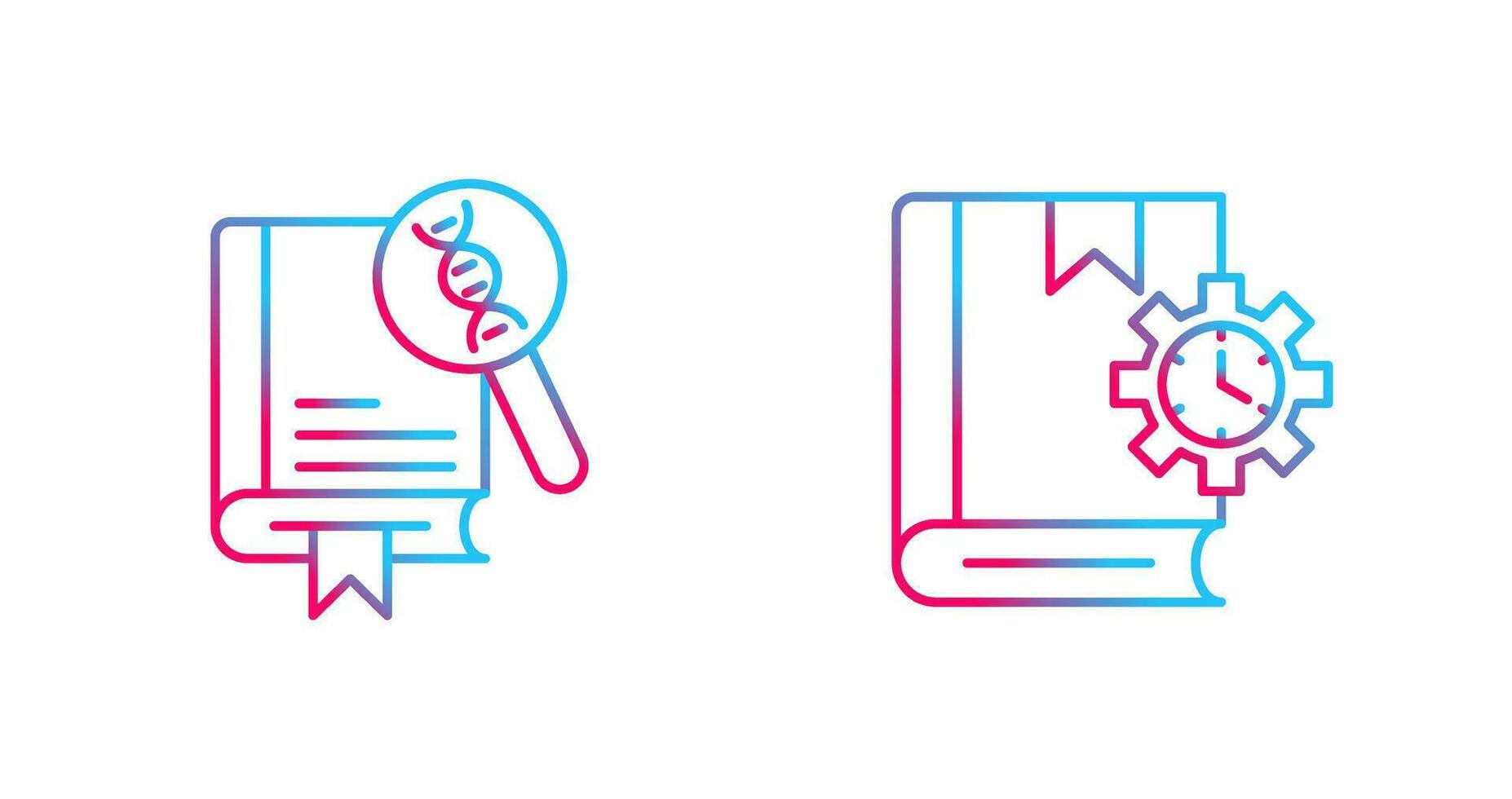 Genetics and Duration Icon vector