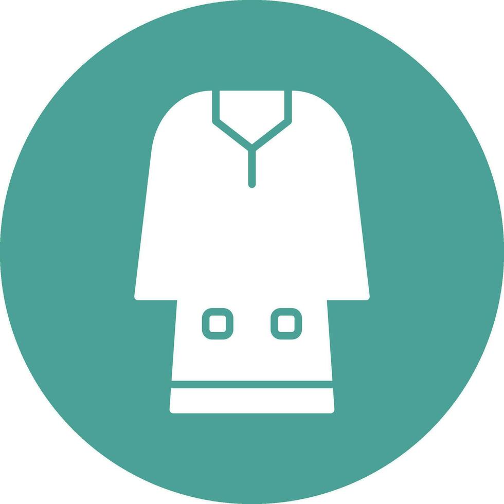 Djellaba Vector Icon