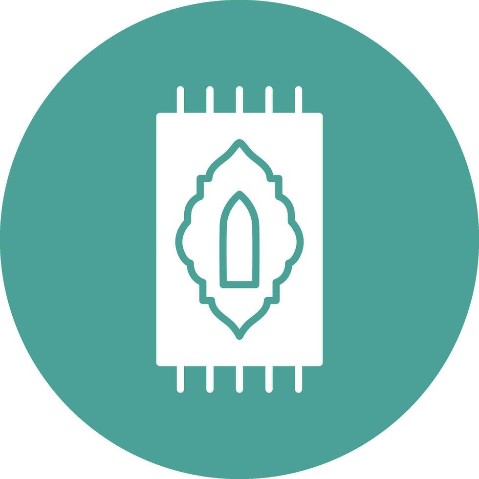 Prayer Rug Vector Icon