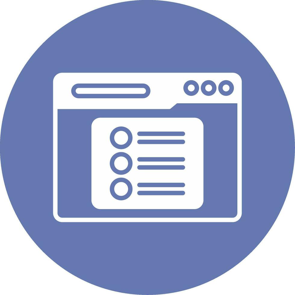 Polling Vector Icon