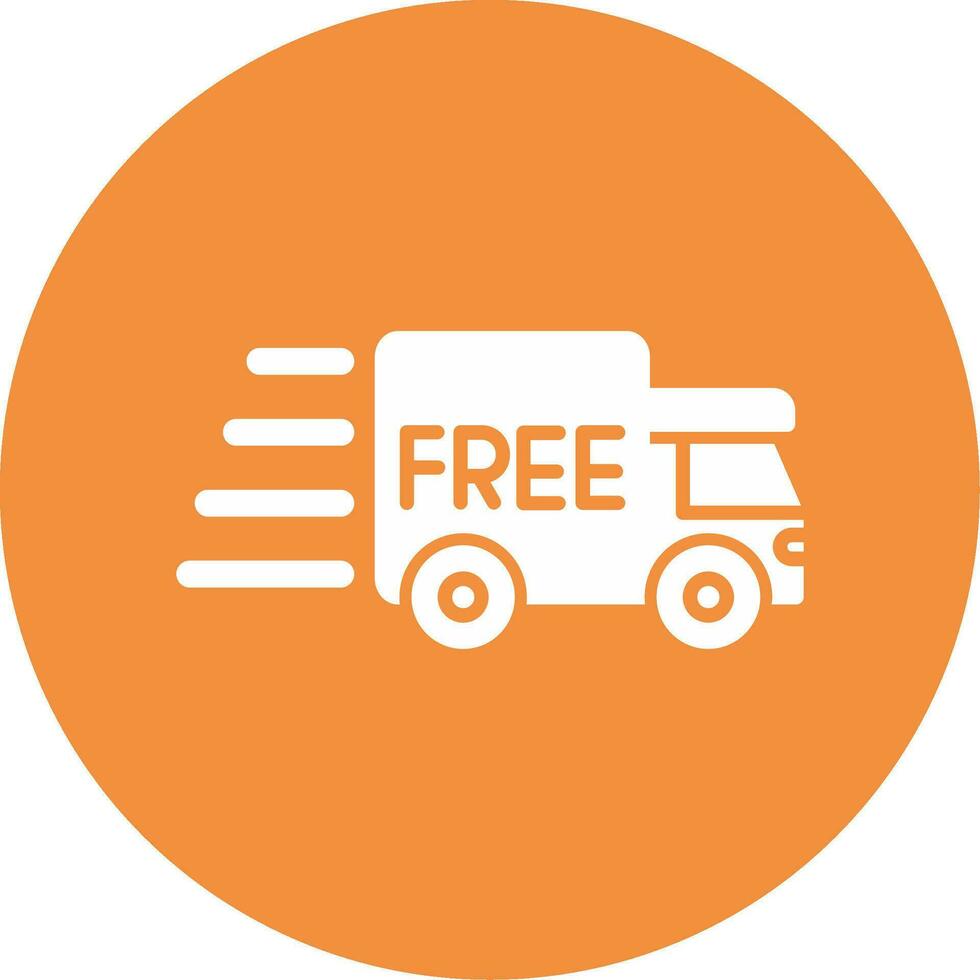 Free Delivery Vector Icon