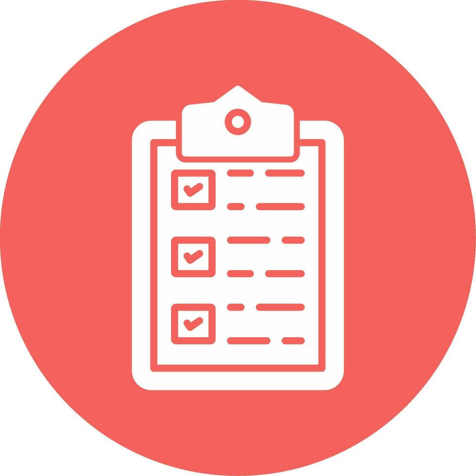 Checklist Vector Icon