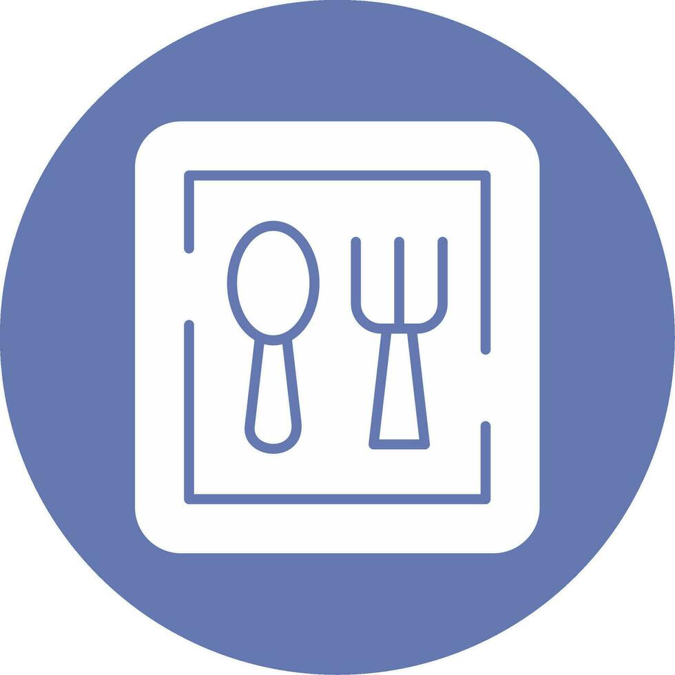 Restaurant Sign Vector Icon