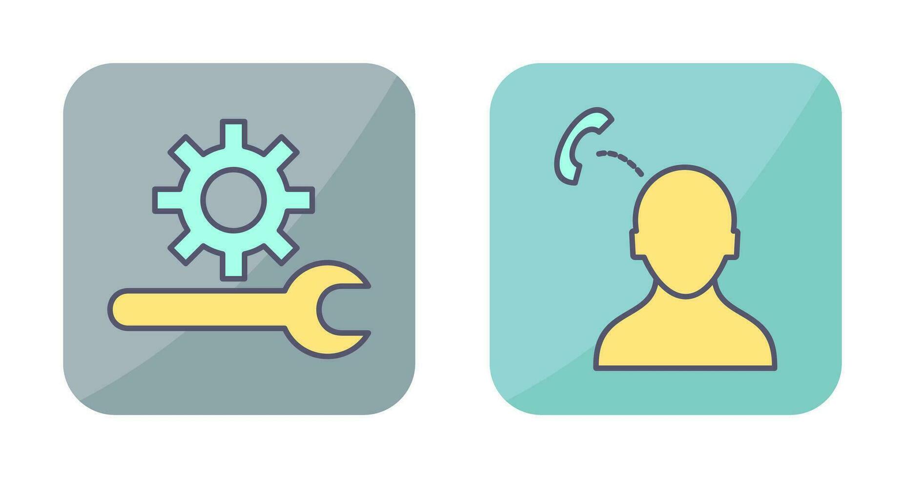 Technical Support and strategy consultation Icon vector