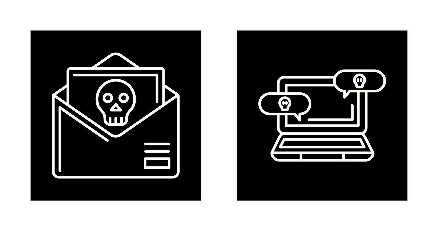 Spam and Infected Icon vector