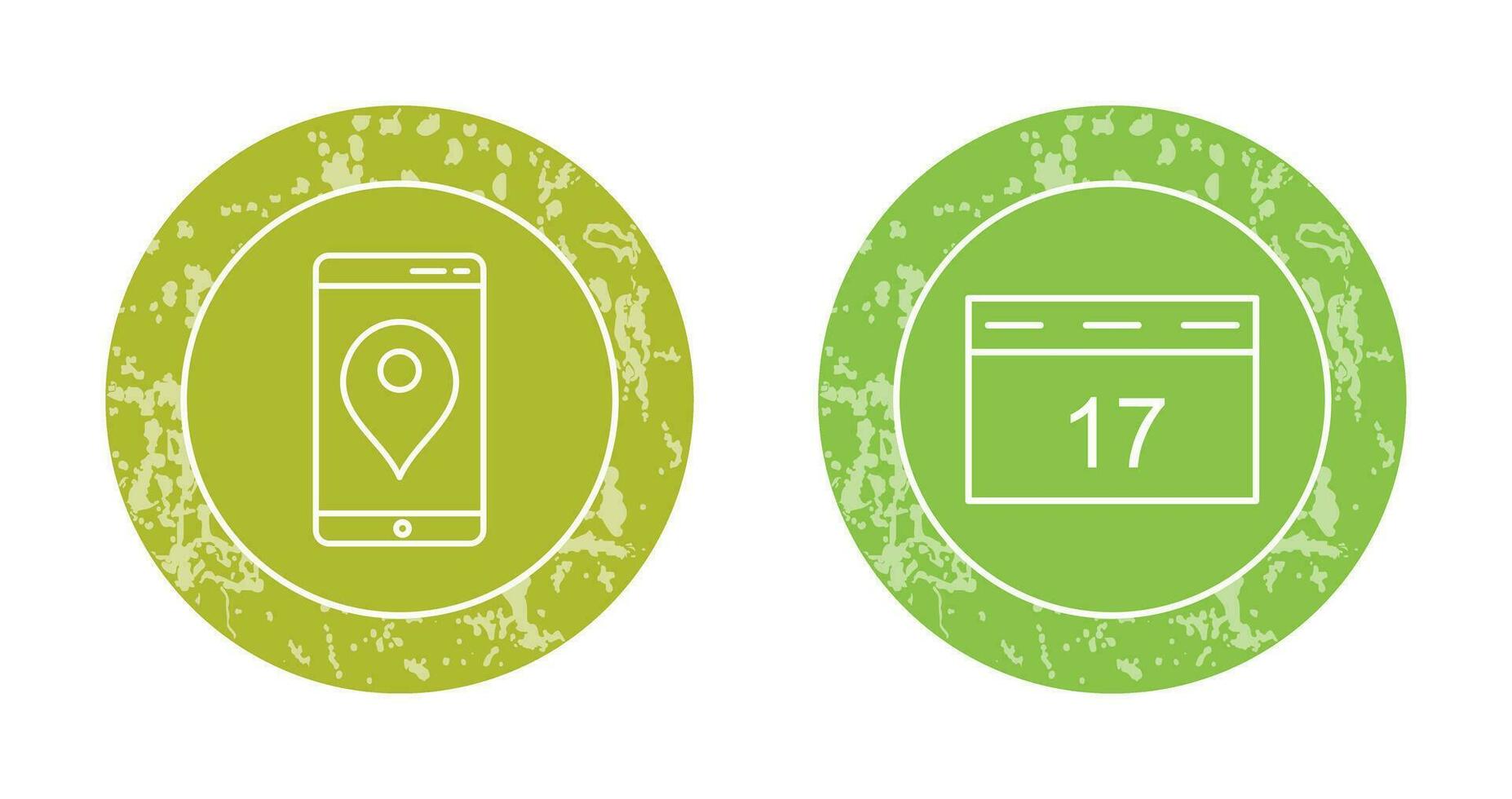 Gps Service and Event Management Icon vector
