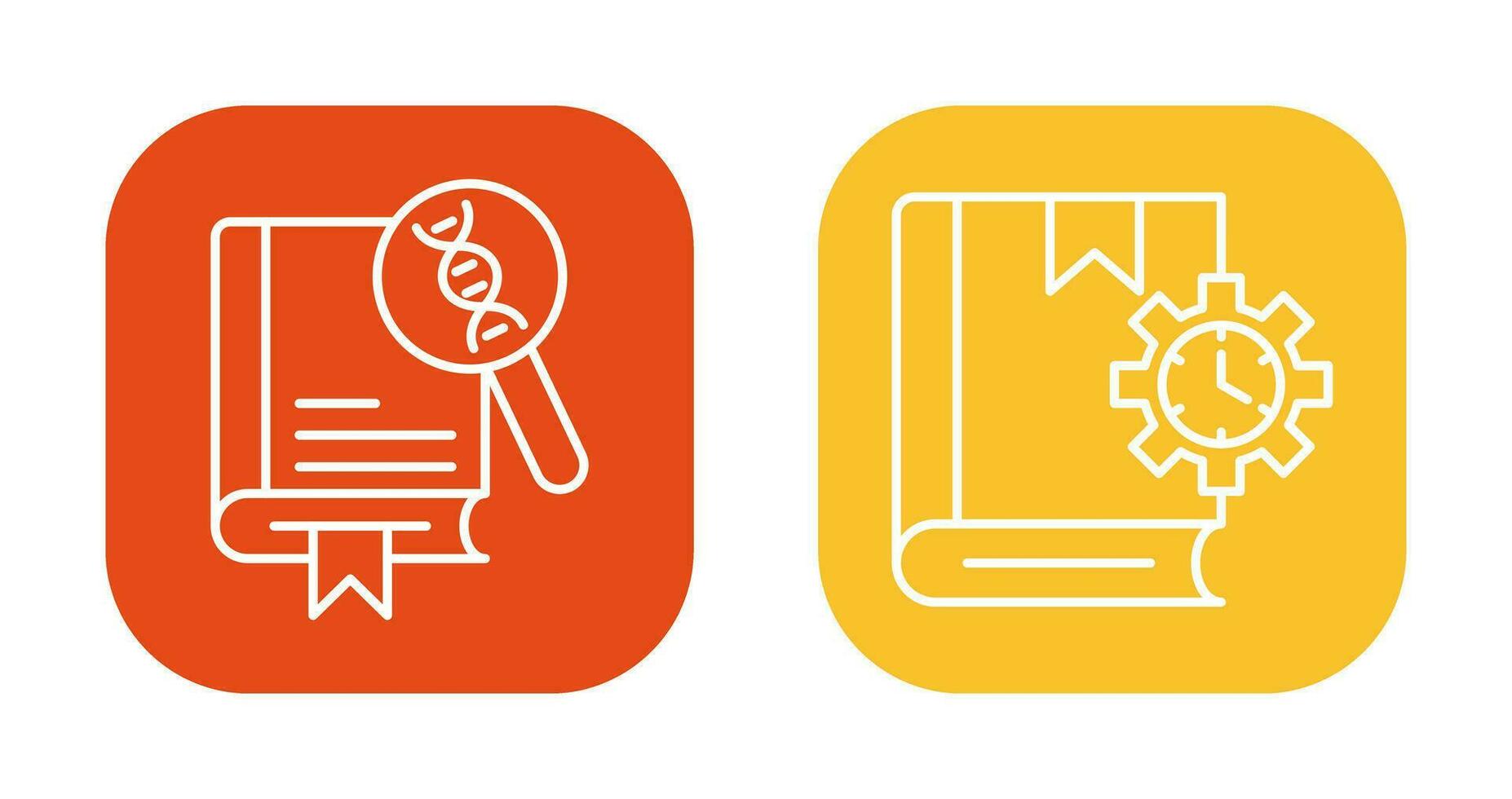Genetics and Duration Icon vector