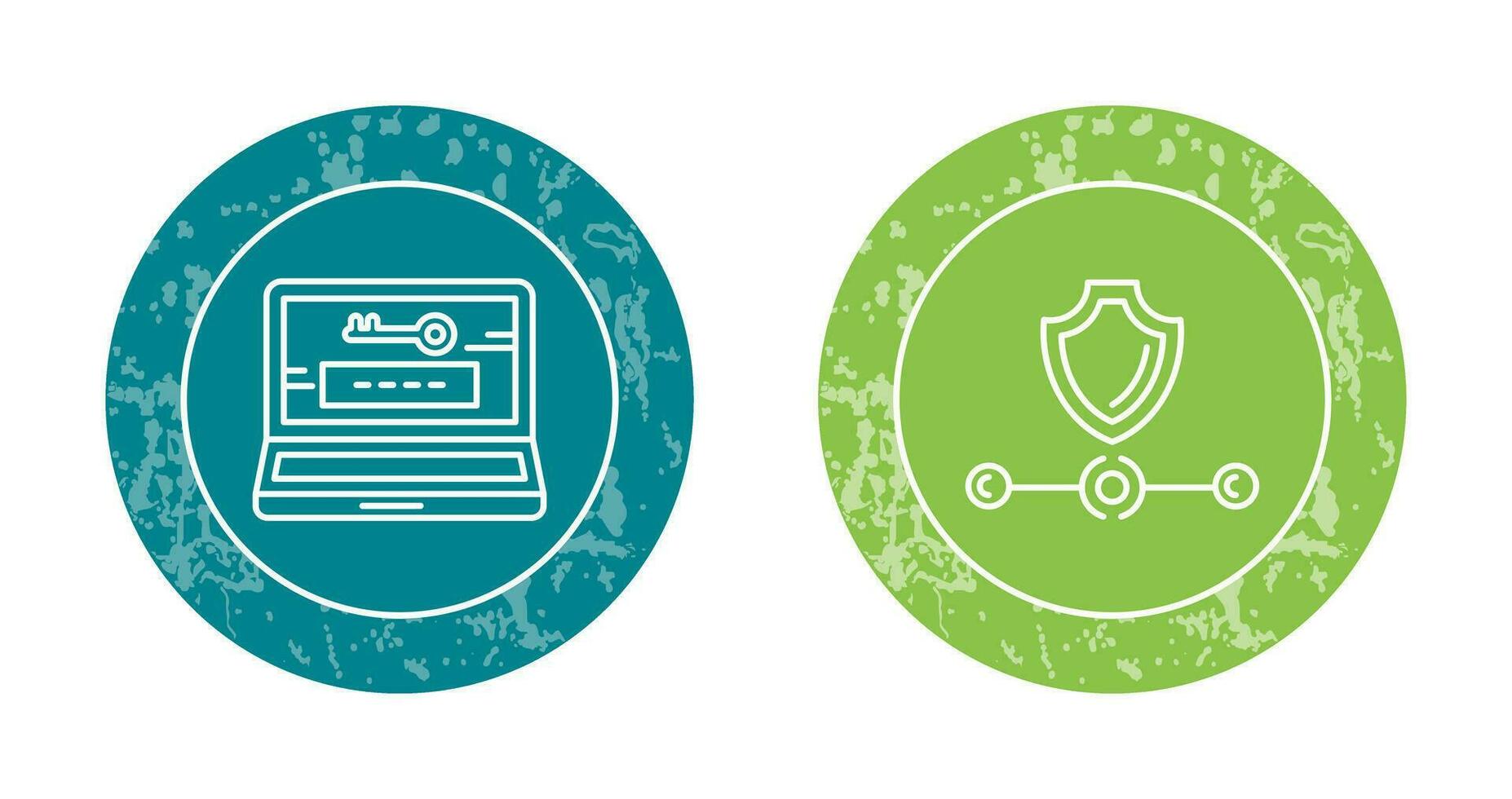 Password and Vpn Icon vector