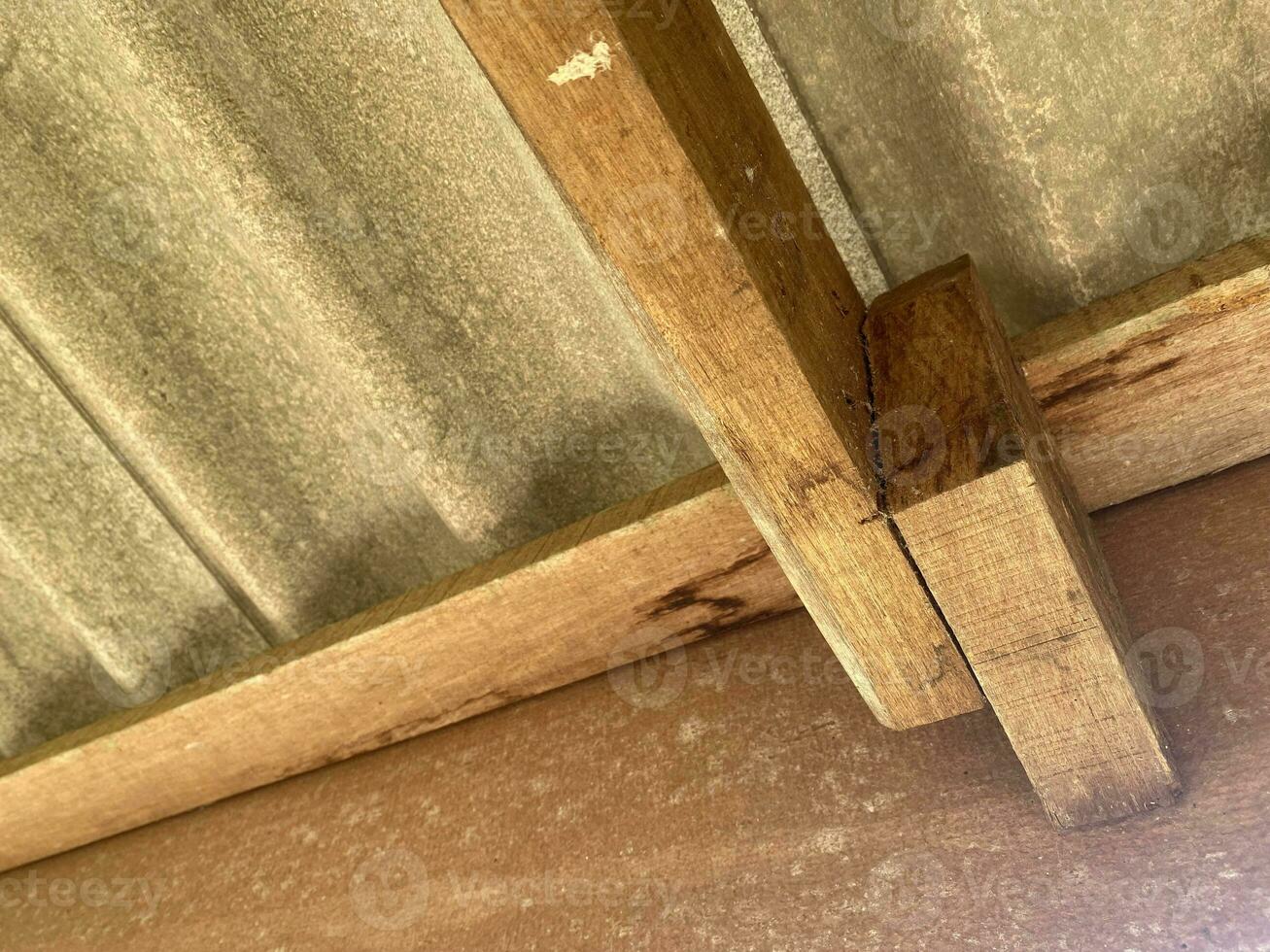 structure construction roof wood material architecture detail building house photo. photo