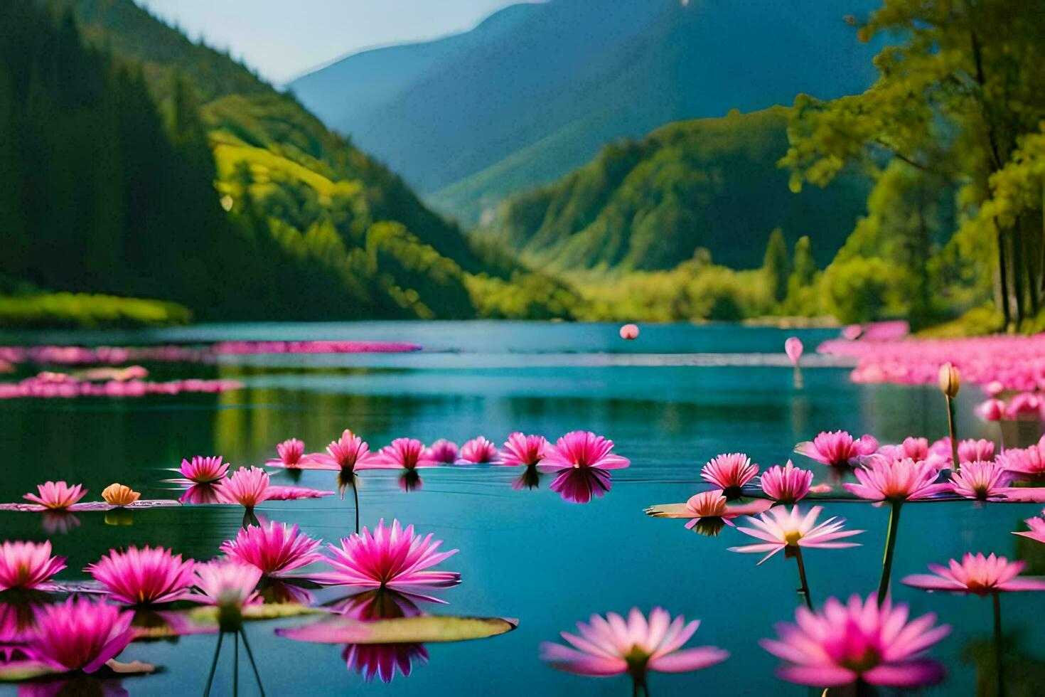 Lake Flowers Stock Photos Images and Backgrounds for Free Download