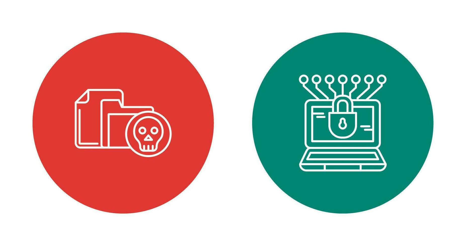 Infected File and Money Hacking Icon vector