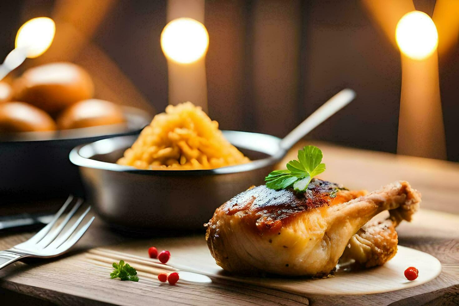the best places to eat in person. AI-Generated photo