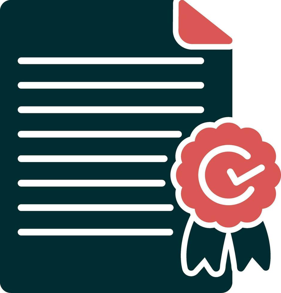 certificate Vector Icon
