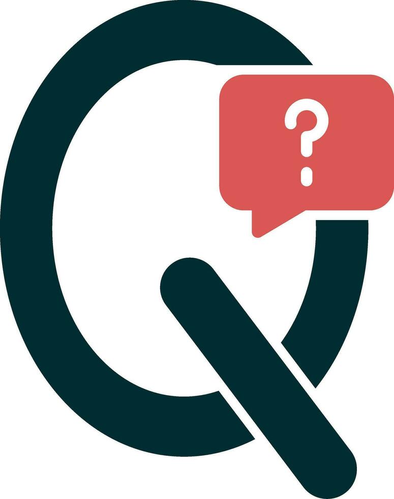 Capital Q Vector Icon