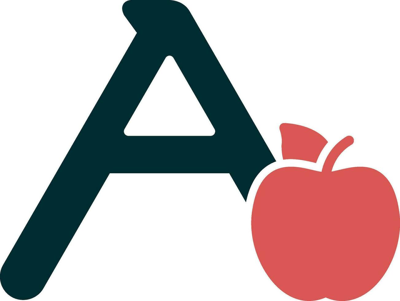 Capital A Vector Icon