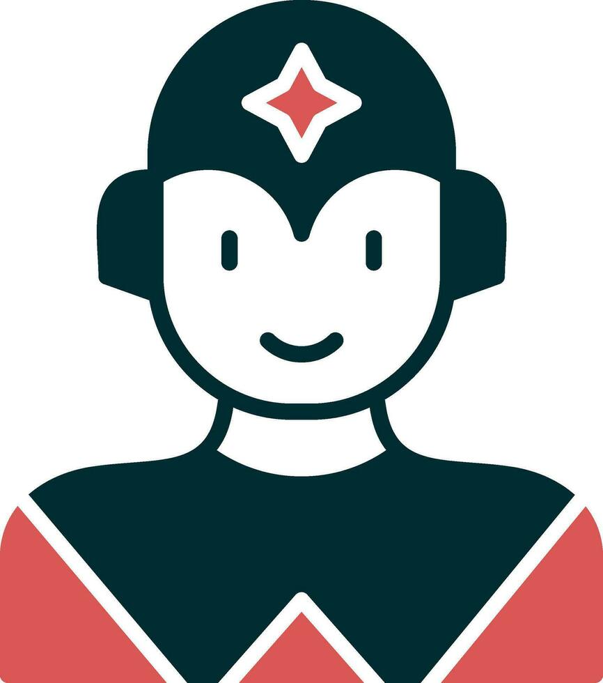 Superhero Vector Icon