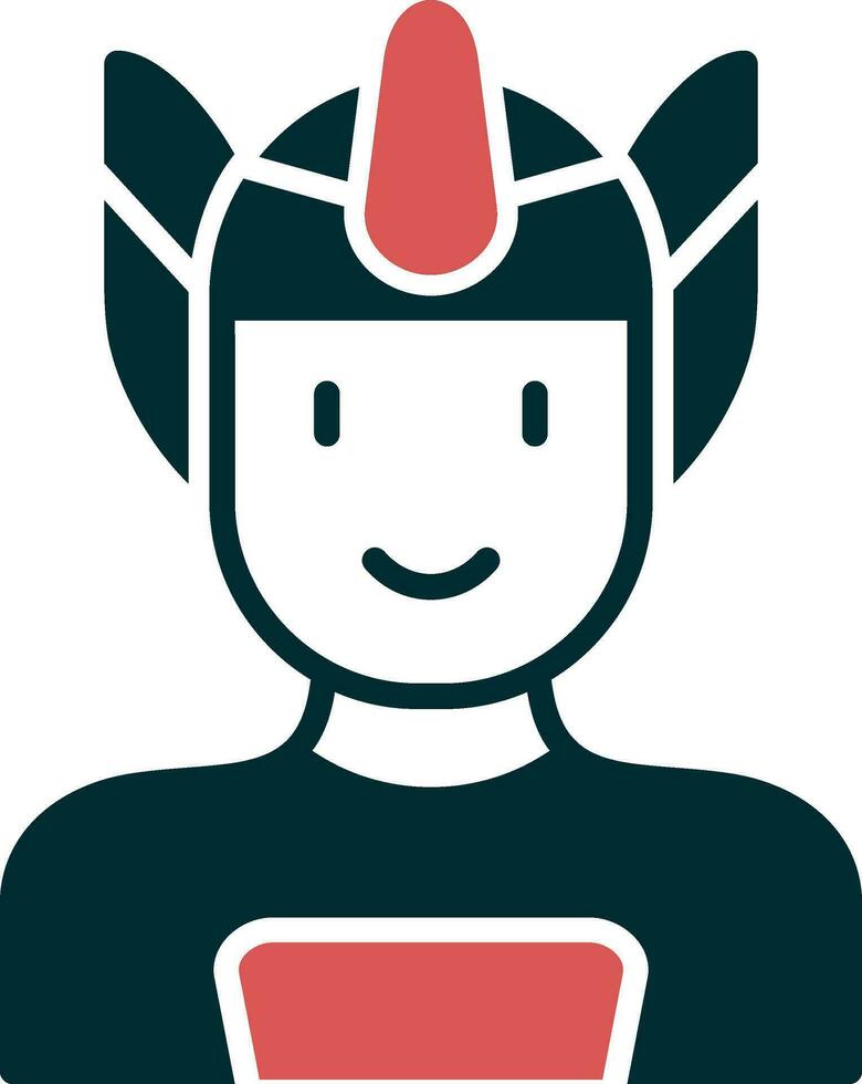 Superhero Vector Icon