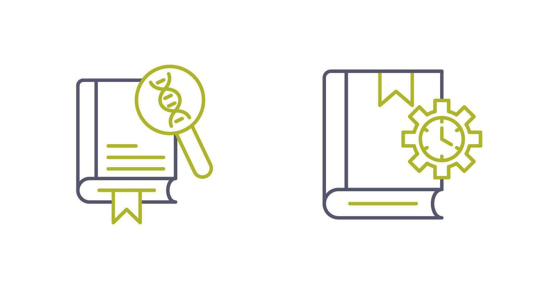 Genetics and Duration Icon vector