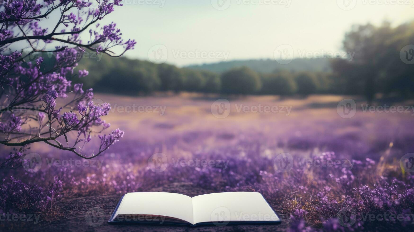 Inspirational patient journaling epilepsy journey background with empty space for text photo
