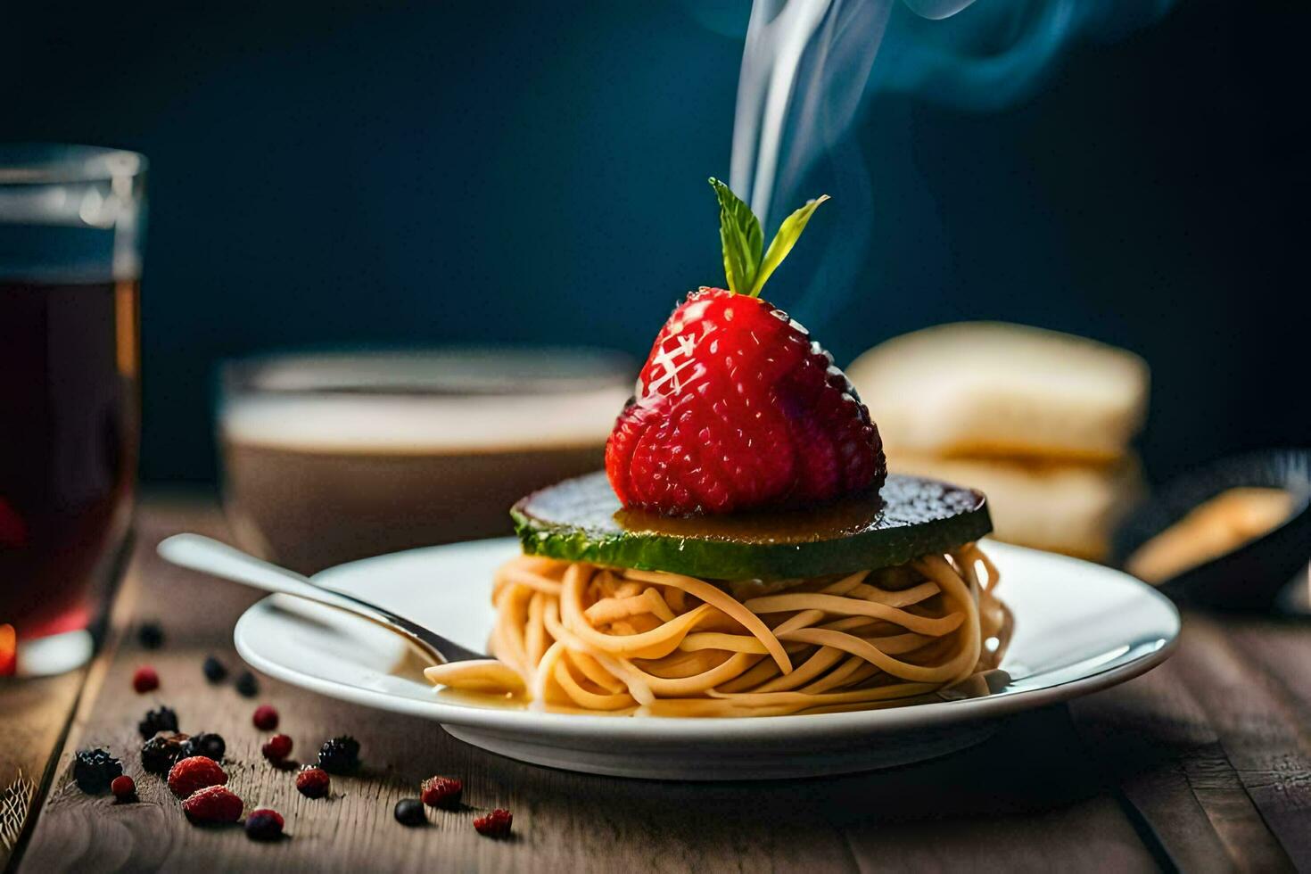 the best food photography tips for beginners. AI-Generated photo